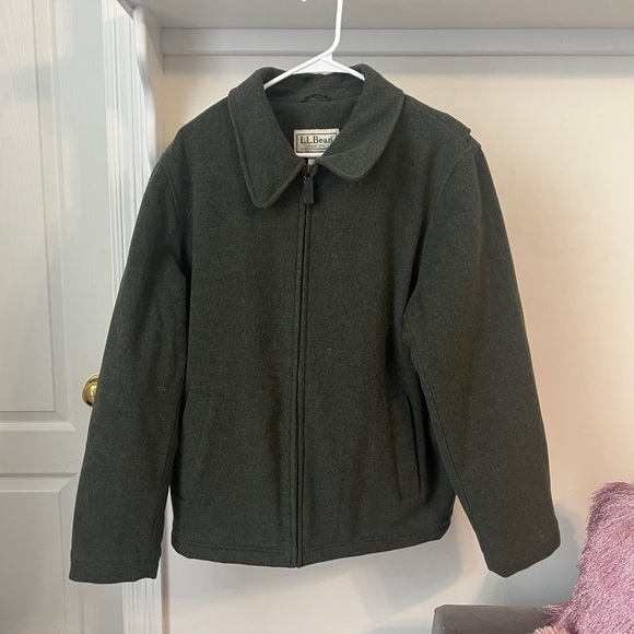 FINAL PRICE L.L. Bean Wool Jacket - Picture 1 of 10